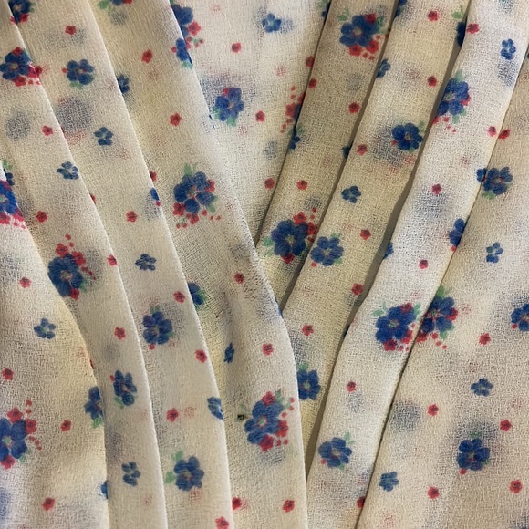 Sandro floral pleated mini dress size 2 - Picture 5 of 6